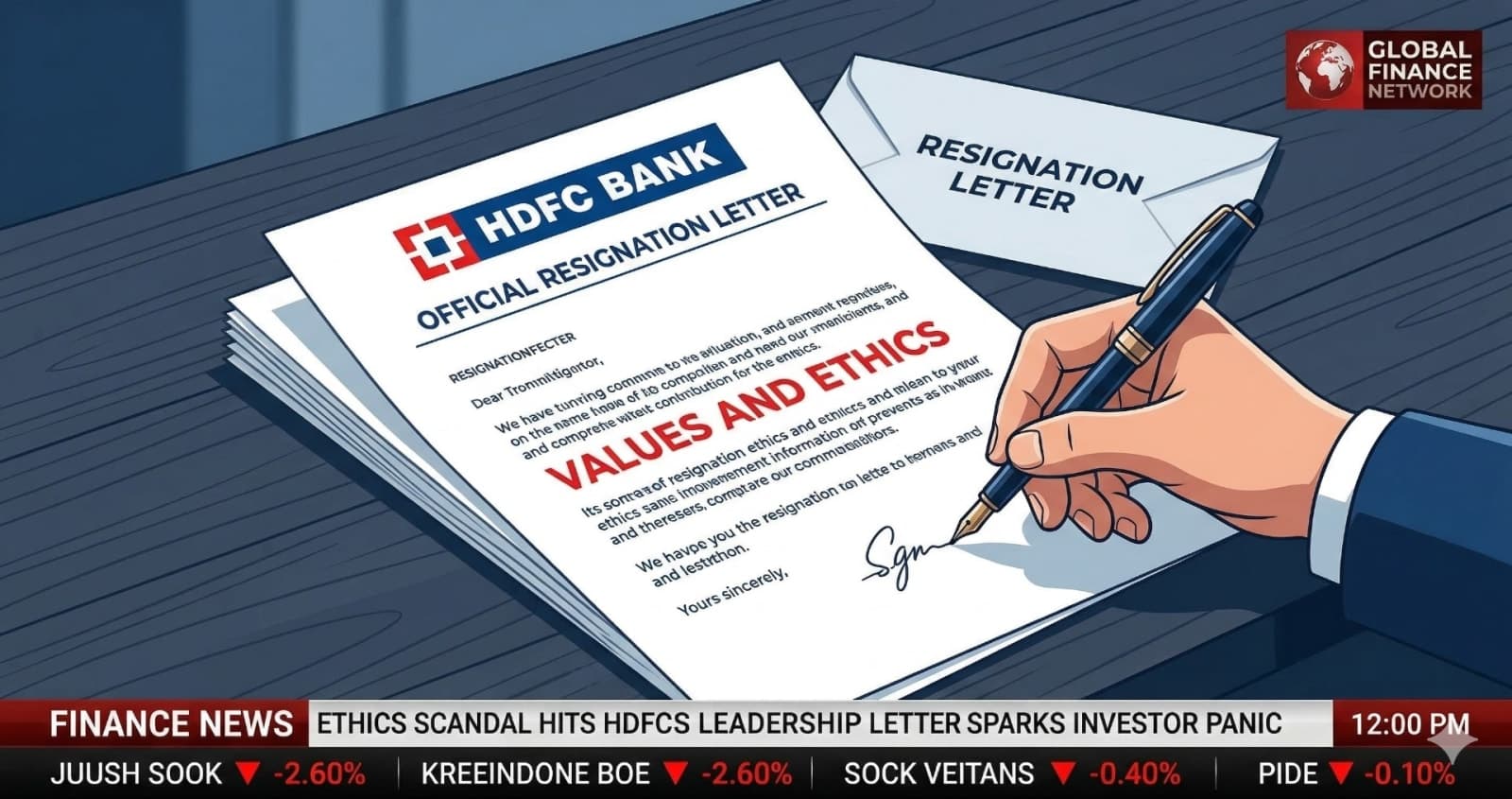 HDFC Bank Chairman Ne Kyun Diya Istifa? Ethics Scandal, Stock 9% Crash — Investors Ko Kya Karna Chahiye?